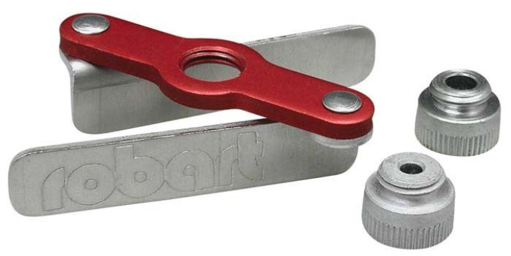 Pinngångjärn Borr-Jig i gruppen Katalog / Fabrikat / R / Robart / Tillbehör hos Minicars Hobby Distribution AB (40319)