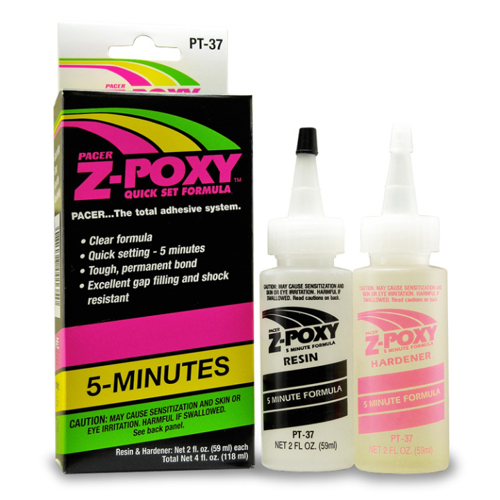 PT-37 Z-Poxy Lim V2 5-min 118ml i gruppen Katalog / Fabrikat / Z / ZAP / ZAP Lim hos Minicars Hobby Distribution AB (40PT37)