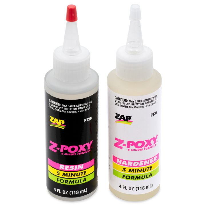 PT-38 Z-Poxy Lim V2 5-min 236.5ml i gruppen Katalog / Fabrikat / Z / ZAP / ZAP Lim hos Minicars Hobby Distribution AB (40PT38)