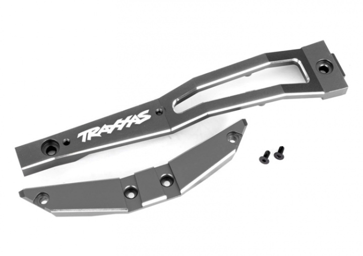 Chassistag Fram Alu Grå Maxx Slash i gruppen Katalog / Fabrikat / T / Traxxas / Tillbehör hos Minicars Hobby Distribution AB (4210221-GRAY)