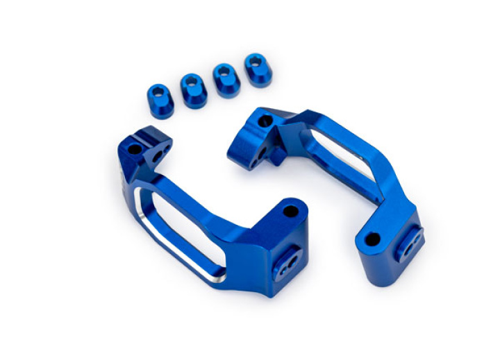 Styrspindelhållare Alu Blå (Par) i gruppen Katalog / Fabrikat / T / Traxxas / Reservdelar hos Minicars Hobby Distribution AB (4210232-BLUE)
