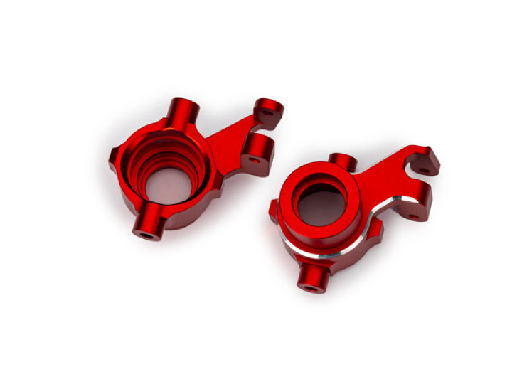 Styrspindel Alu Röd (Par) Maxx, Maxx Slash i gruppen Katalog / Fabrikat / T / Traxxas / Reservdelar hos Minicars Hobby Distribution AB (4210237-RED)