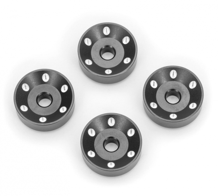 Hjulbrickor Alu Grå (4) Maxx Slash i gruppen Katalog / Fabrikat / T / Traxxas / Reservdelar hos Minicars Hobby Distribution AB (4210257-GRAY)