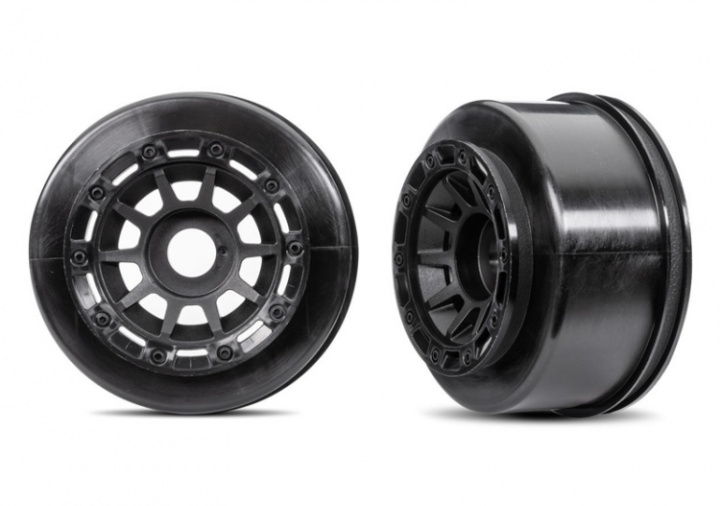 Fälg Svart Maxx Slash (2) i gruppen Katalog / Fabrikat / T / Traxxas / Reservdelar hos Minicars Hobby Distribution AB (4210271)