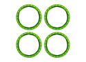 Beadlock Rings Alu Grön (Pro Scale Wheel Alu System) (4)