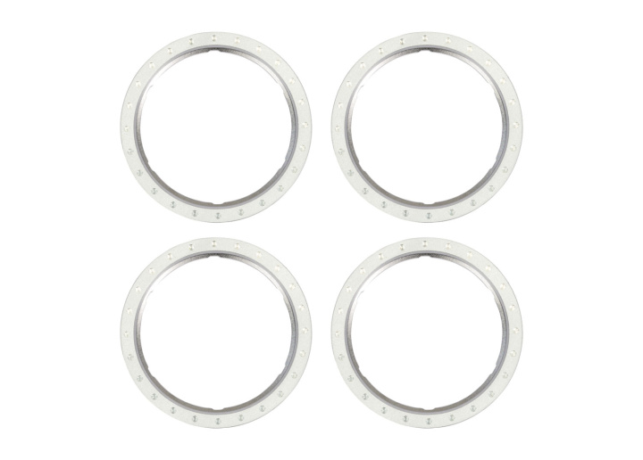 Beadlock Rings Alu Silver (Pro Scale Wheel Alu System) (4) i gruppen Katalog / Fabrikat / T / Traxxas / Däck & Fälg hos Minicars Hobby Distribution AB (4210276-SLVR)