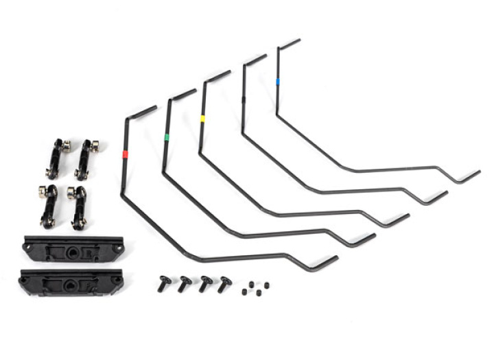 Kränghämmare Fram & Bak Komplett Maxx Slash i gruppen Katalog / Fabrikat / T / Traxxas / Reservdelar hos Minicars Hobby Distribution AB (4210295)
