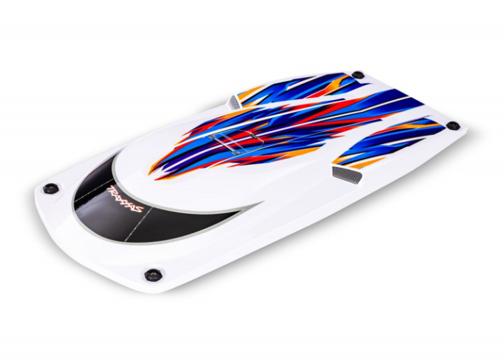 Huv Orange Spartan SR i gruppen Katalog / Fabrikat / T / Traxxas / Reservdelar hos Minicars Hobby Distribution AB (4210316-ORNG)