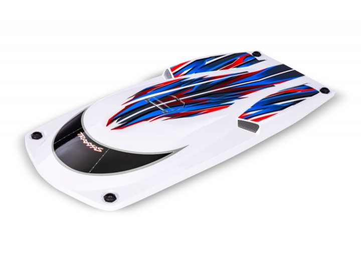 Huv Röd Spartan SR i gruppen Katalog / Fabrikat / T / Traxxas / Reservdelar hos Minicars Hobby Distribution AB (4210316-RED)