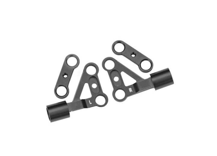 Bärarmar Fram Övre Alu Grå (Par) 4-Tec Drift i gruppen Katalog / Fabrikat / T / Traxxas / Reservdelar hos Minicars Hobby Distribution AB (4210533-GRAY)