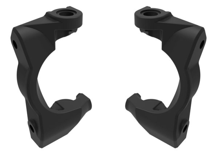 Styrspindelhållare (Caster Block) Svart (Par) Mini Maxx i gruppen Katalog / Fabrikat / T / Traxxas / Reservdelar hos Minicars Hobby Distribution AB (4210732-BLK)
