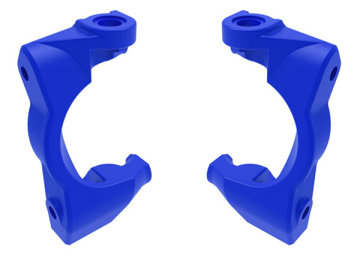 Styrspindelhållare (Caster Block) Blå (Par) Mini Maxx i gruppen Katalog / Fabrikat / T / Traxxas / Reservdelar hos Minicars Hobby Distribution AB (4210732-BLUE)