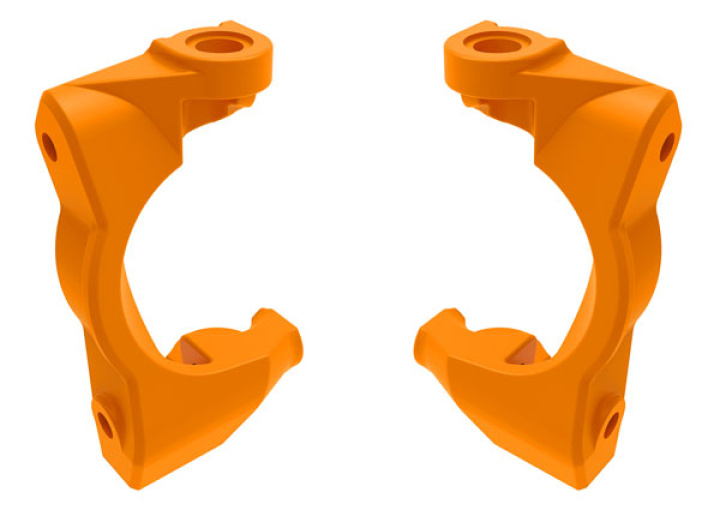 Styrspindelhållare (Caster Block) Orange (Par) Mini Maxx i gruppen Katalog / Fabrikat / T / Traxxas / Reservdelar hos Minicars Hobby Distribution AB (4210732-ORNG)