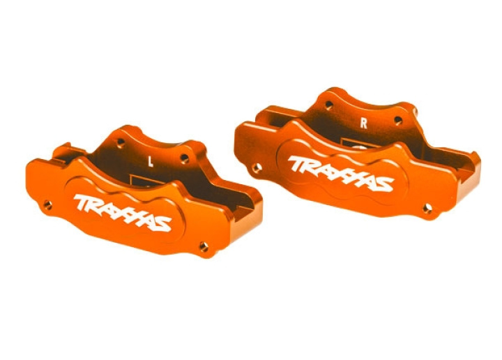 Bromsok Fram Alu Orange Funco Sand Car i gruppen Katalog / Fabrikat / T / Traxxas / Reservdelar hos Minicars Hobby Distribution AB (4210951-ORNG)