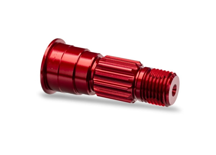 Hjulaxel Fram Alu Röd Funco Sand Car i gruppen Katalog / Fabrikat / T / Traxxas / Reservdelar hos Minicars Hobby Distribution AB (4210953-RED)
