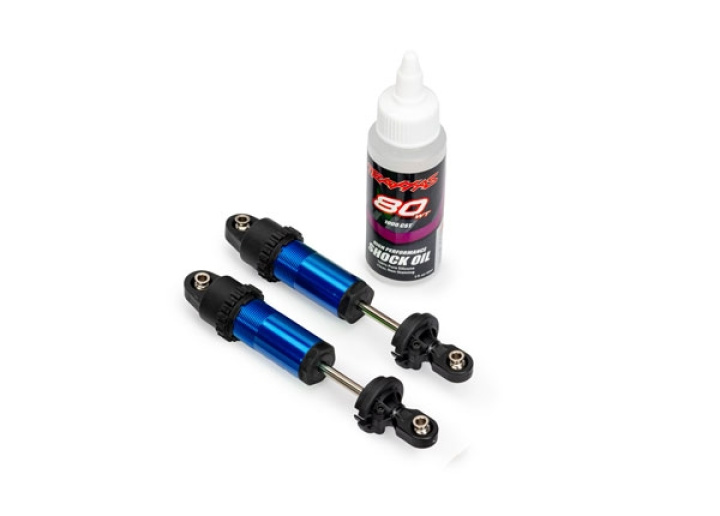 Stötdämpare GT-Maxx Fram Alu Blå (2) Funco Sand Car i gruppen Katalog / Fabrikat / T / Traxxas / Reservdelar hos Minicars Hobby Distribution AB (4210961-BLUE)