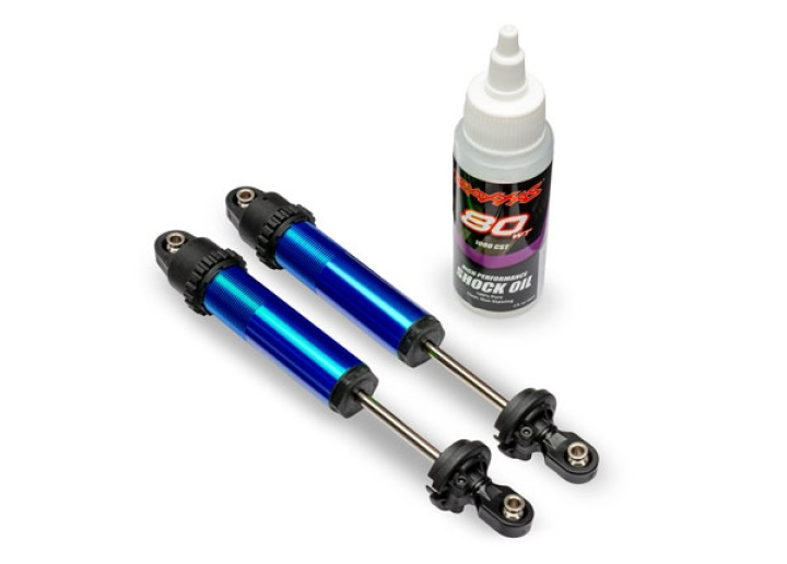 Stötdämpare GT-Maxx Bak Alu Blå (2) Funco Sand Car i gruppen Katalog / Fabrikat / T / Traxxas / Reservdelar hos Minicars Hobby Distribution AB (4210962-BLUE)