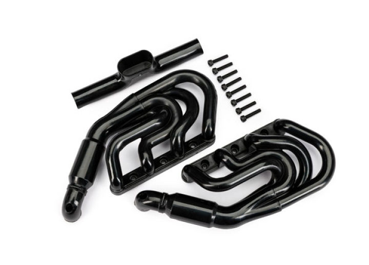 Avgassystem Svart Funco Sand Car i gruppen Katalog / Fabrikat / T / Traxxas / Reservdelar hos Minicars Hobby Distribution AB (4210982-BLK)