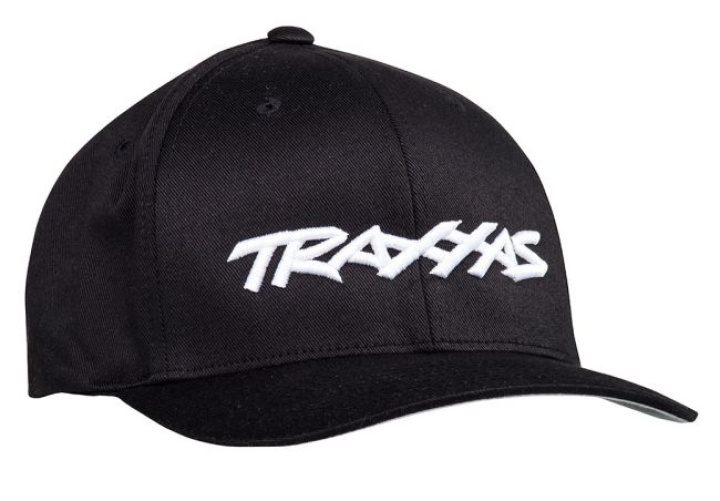 Keps Svängd Skärm Svart Traxxas Logo L-XL i gruppen Katalog / Fabrikat / T / Traxxas / Reklamartiklar hos Minicars Hobby Distribution AB (421188-BLK-LXL)