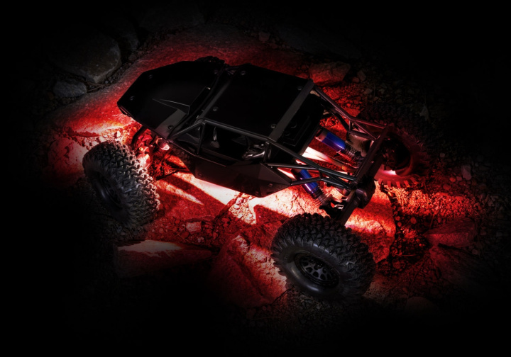 LED Ljus Röd Hjulhus TXC-4M i gruppen Katalog / Fabrikat / T / Traxxas / Reservdelar hos Minicars Hobby Distribution AB (4212088-RED)