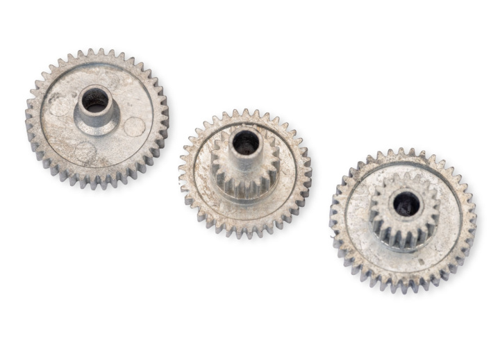Drevset Metal Transmission (Högt Växlad, 16.6:1) TXC-4M i gruppen Katalog / Fabrikat / T / Traxxas / Reservdelar hos Minicars Hobby Distribution AB (4212096)