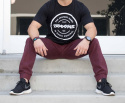 T-shirt Svart Rund Traxxas-logga XXL