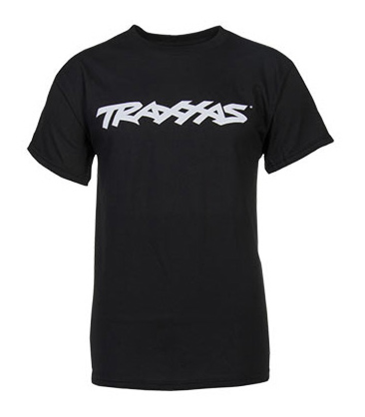 T-shirt Svart Traxxas-logga XL i gruppen Katalog / Fabrikat / T / Traxxas / Reklamartiklar hos Minicars Hobby Distribution AB (421363-XL)