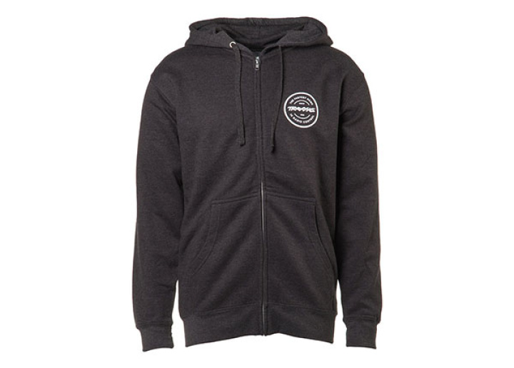 Hoodie med Blixtlås Svart Traxxas-logga XL i gruppen Katalog / Fabrikat / T / Traxxas / Reklamartiklar hos Minicars Hobby Distribution AB (421390-XL)