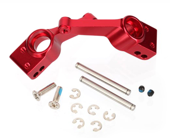Hjulkonsoll Bak Alu Röd (2) i gruppen Katalog / Fabrikat / T / Traxxas / Reservdelar hos Minicars Hobby Distribution AB (421952A)