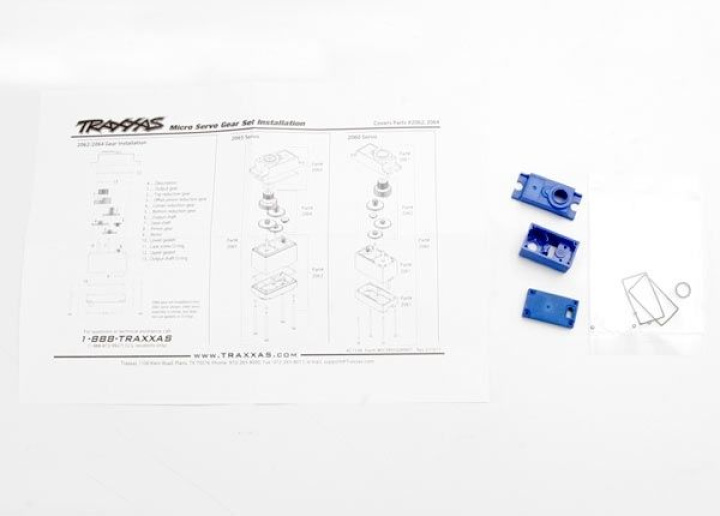 Servohus till 2065* i gruppen Katalog / Fabrikat / T / Traxxas / Radioutrustning hos Minicars Hobby Distribution AB (422063)