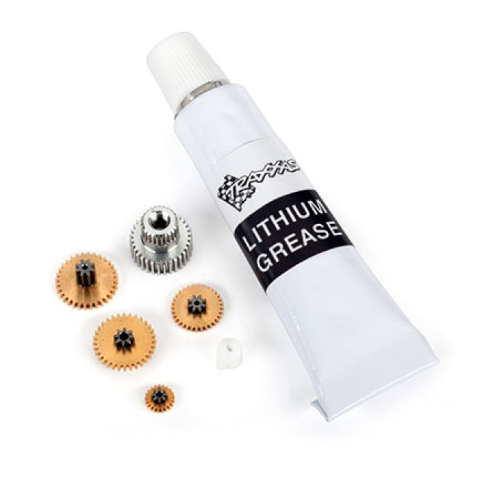 Drevsats Metall till Servo 2065R i gruppen Katalog / Fabrikat / T / Traxxas / Radioutrustning hos Minicars Hobby Distribution AB (422064R)