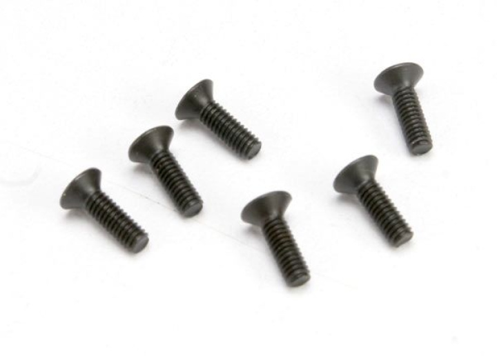 Skruv M2,5x8mm Försänkt Insex (6) i gruppen Katalog / Fabrikat / T / Traxxas / Skruv, Mutter & Brickor hos Minicars Hobby Distribution AB (422524)