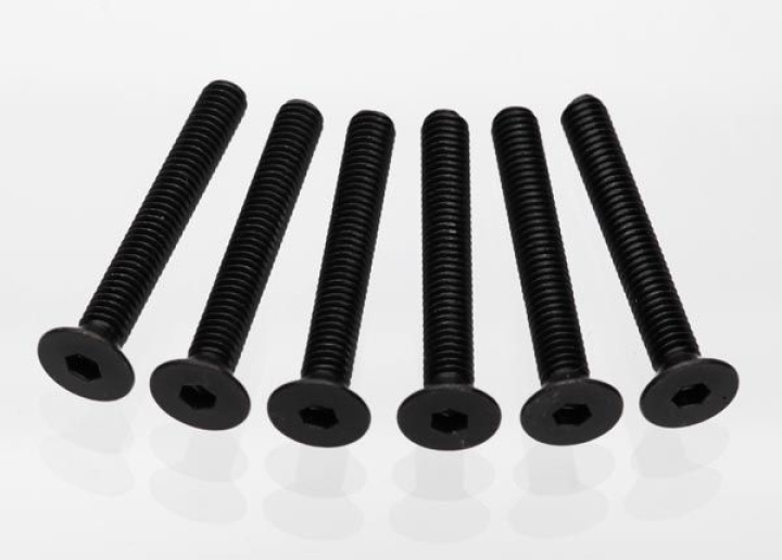 Skruv M4x30mm Försänkt Insex (6) i gruppen Katalog / Fabrikat / T / Traxxas / Skruv, Mutter & Brickor hos Minicars Hobby Distribution AB (422533)