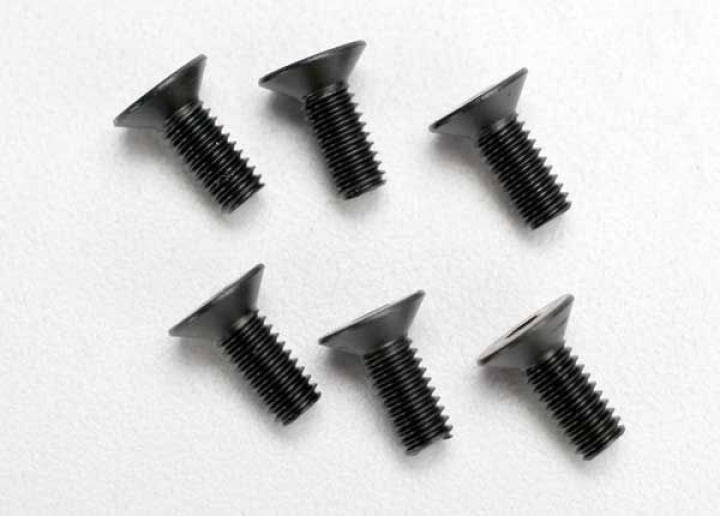 Skruv M4x10mm Försänkt Insex (6) i gruppen Katalog / Fabrikat / T / Traxxas / Skruv, Mutter & Brickor hos Minicars Hobby Distribution AB (422535)