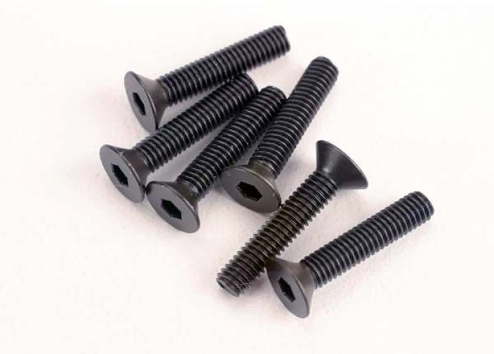 Skruv M3x15mm Försänkt Insex (6) i gruppen Katalog / Fabrikat / T / Traxxas / Skruv, Mutter & Brickor hos Minicars Hobby Distribution AB (422553)
