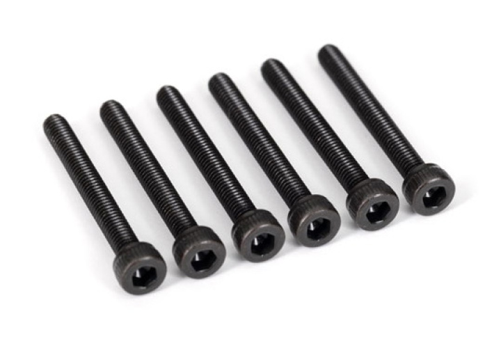 Skruv M3x25mm Hög Insex (6) i gruppen Katalog / Fabrikat / T / Traxxas / Skruv, Mutter & Brickor hos Minicars Hobby Distribution AB (422581X)
