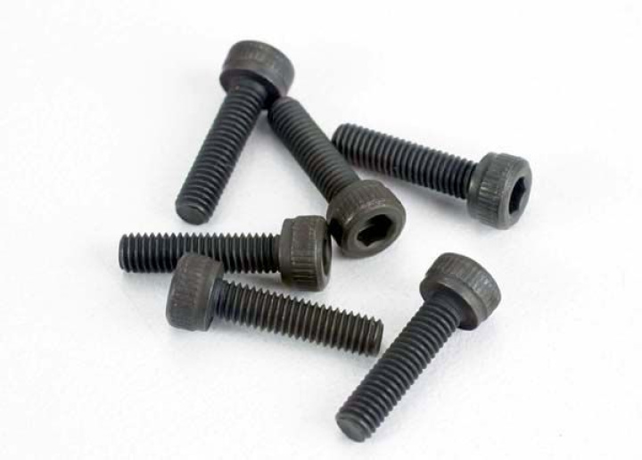 Skruv M3x12mm Hög Insex (6) i gruppen Katalog / Fabrikat / T / Traxxas / Skruv, Mutter & Brickor hos Minicars Hobby Distribution AB (422584)
