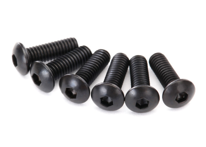 Skruv M2,5x8mm Kullrig Insex (6) i gruppen Katalog / Fabrikat / T / Traxxas / Skruv, Mutter & Brickor hos Minicars Hobby Distribution AB (422617)