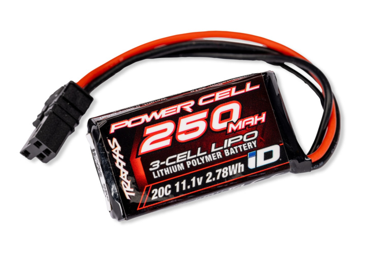 Li-Po Batteri 3S 11,1V 250mAh 20C iD-kontakt i gruppen Katalog / Fabrikat / T / Traxxas / Batterier Li-Po hos Minicars Hobby Distribution AB (422826)