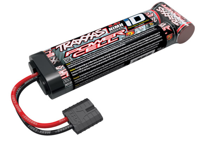 NiMH Batteri 8,4V 5000mAh Series 5 iD-kontakt i gruppen Katalog / Tillbehör & Delar / Batterier & Tillb. hos Minicars Hobby Distribution AB (422960X)