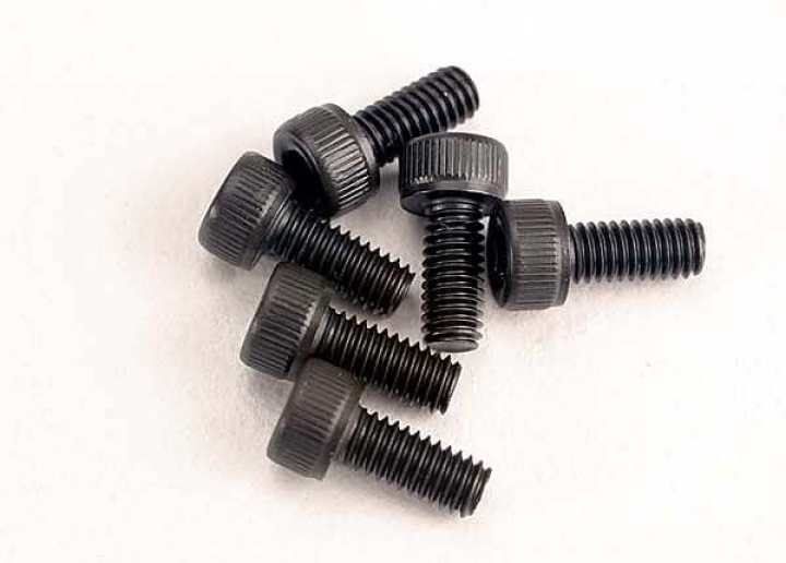 Skruv M2,5x6mm Hög Insex (6) i gruppen Katalog / Fabrikat / T / Traxxas / Skruv, Mutter & Brickor hos Minicars Hobby Distribution AB (423215)