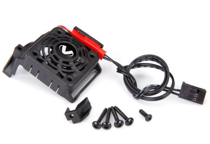 Kylfläkt Set (Velineon 3500 / 540XL) (Kräver Kylfläns #3458) i gruppen Katalog / Fabrikat / T / Traxxas / Brushless System hos Minicars Hobby Distribution AB (423456)
