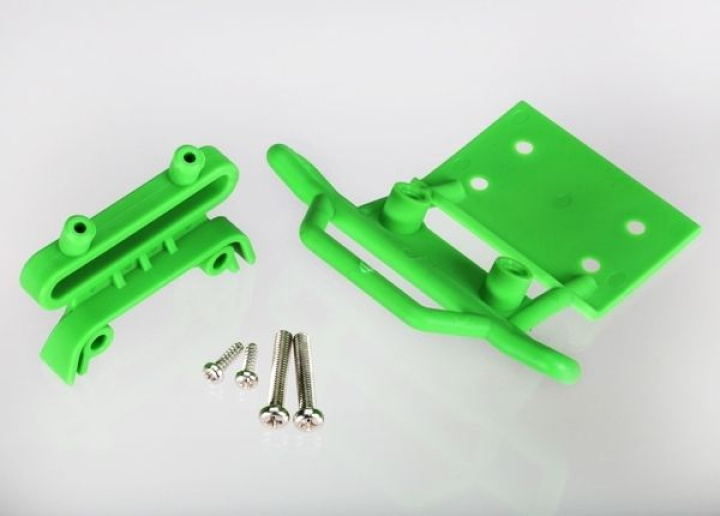 Stötfångare Fram Set Grön i gruppen Katalog / Fabrikat / T / Traxxas / Reservdelar hos Minicars Hobby Distribution AB (423621A)