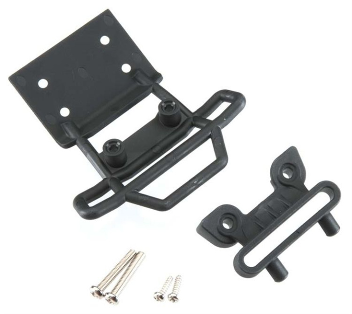 Stötfångare Fram Set Svart i gruppen Katalog / Fabrikat / T / Traxxas / Reservdelar hos Minicars Hobby Distribution AB (423621)