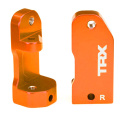 Styrspindelhållare Aluminium Orange (Par)