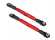 Turnbuckle Complete Alu Red Camber Link 73mm (2)