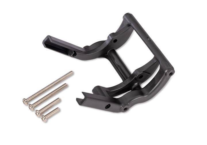 Wheelie-Bar-Halter Schwarz in der Gruppe Katalog / Hersteller / T / Traxxas / Spare Parts bei Minicars Hobby Distribution AB (423677-BLK)