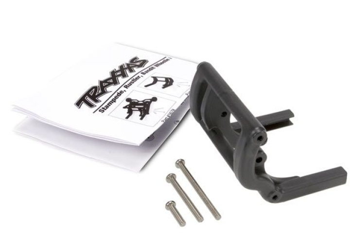 Fäste Wheelie Bar Svart i gruppen Katalog / Fabrikat / T / Traxxas / Reservdelar hos Minicars Hobby Distribution AB (423677)