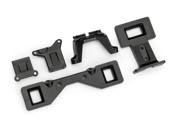 Låsning Karossfäste Fram+Bak Clipless Rustler 2WD i gruppen Katalog hos Minicars Hobby Distribution AB (423731)