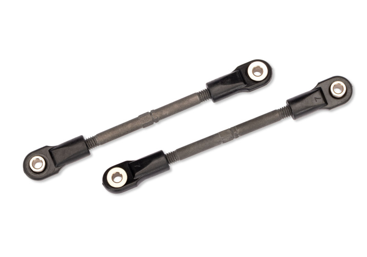 Turnbuckle-Spurstangen komplett 78mm Stahl Grau (2) in der Gruppe Katalog / Hersteller / T / Traxxas / Spare Parts bei Minicars Hobby Distribution AB (423745-GRAY)